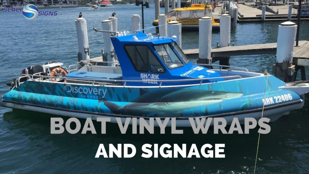 Boat Vinyl Wraps and Signage Sydney