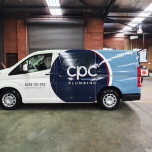 CPC Plumbing Van Wrap